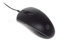 Мышь Oklick 275M  черный оптическая (1000dpi) USB (2but)