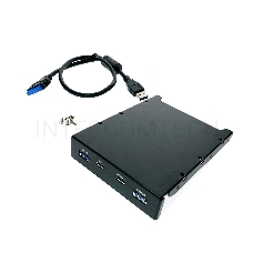 Планка на переднюю панель Espada 2хUSB 3.1 type C и 2хUSB 3.0, EFL5001 (45439)