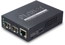 GT-1205A медиа конвертер 1-Port 10/100/1000Base-T - 2-Port Gigabit SFP Switch/Redundant Media Converter