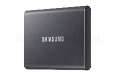 Твердотельный накопитель Samsung SSD 500GB T7 Touch, USB Type-C, R/W 1000/1050MB/s, Titanium