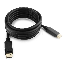 Кабель DisplayPort Gembird/Cablexpert CC-DP2-10, v1.2, 3м, 20M/20M, черный, экран, пакет