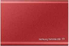 Твердотельный накопитель Samsung SSD 2TB T7 Touch, USB Type-C, R/W 1000/1050MB/s, Red