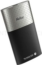 Накопитель SSD External Netac 2.0Tb Z9 <NT01Z9-002T-32BK> (USB3.2, up to 550/480MBs, 90х47.5х11.5mm, Aluminium+Plastic)