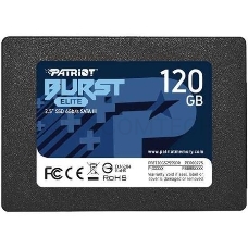 Накопитель SSD Patriot Burst Elite 120GB, SATA 2.5, PBE120GS25SSDR, 450/320, RET