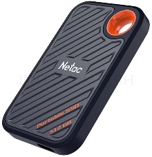 Внешний накопитель SSD Netac ZX20 512GB USB 3.2 Gen 2 Type-C NT01ZX20-512G-32BL
