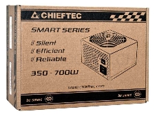 Блок питания Chieftec 700W RTL GPS-700A8 {ATX-12V V.2.3 PSU with 12 cm fan, Active PFC, fficiency >80% with power cord 230V only}