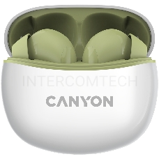 Наушники Canyon TWS-5 Bluetooth  Green