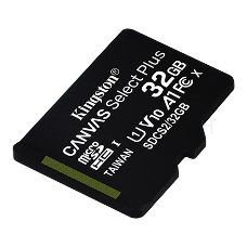 Флеш карта microSDHC 32GB microSDXC Class10 Kingston <SDCS2/32GBSP> Class10 UHS-I Canvas Select up to 100MB/s