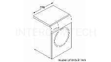 Стиральная машина с фронтальной загрузкой BOSCH WAT28S80GC Series 6, загрузка 9 кг, EcoSilent Drive