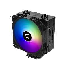 Кулер ZALMAN CNPS9X PERFORMA BLACK ARGB, 120mm FAN, 4 HEAT PIPES, 4-PIN PWM, 700-1800 RPM, 28DBA MAX, HYDRO BEARING, FULL SOCKET SUPPORT