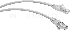 Патч-корд WRline WR-PC-RJ45-FTP-5E-0.5-GY F/UTP общий экран RJ-45 вил.-вилка RJ-45 кат.5E 0.5м серый LSZH (уп.:1шт)