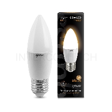 Лампа светодиодная GAUSS 103102107  LED Candle E27 6.5W 2700К