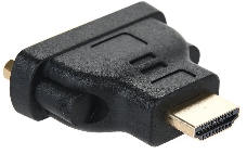 Переходник HDMI/DVI-D 19M/25F  VCOM позолоченные контакты, VAD7819