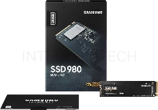 Накопитель SSD Samsung 500Gb (PCI-E NVMe) 980 M.2 (R3100/W2600MB/s) (MZ-V8V500BW)