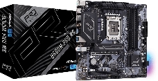 Материнская плата Asrock B660M PRO RS Soc-1700 Intel B660 4xDDR4 mATX AC`97 8ch(7.1) GbLAN RAID+HDMI+DP