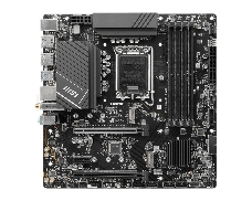 Материнская плата MSI PRO B760M-A WIFI Soc-1700 Intel B760 4xDDR5 mATX AC`97 8ch(7.1) 2.5Gg+HDMI+DP