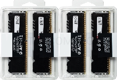 Память оперативная Kingston 64GB 2666MHz DDR4 CL16 DIMM (Kit of 4) 1Gx8 FURY Beast RGB