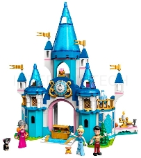 Конструктор Lego Disney Princess Cinderella and Prince Charming`s Castle пластик (43206)