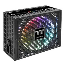 Блок питания Thermaltake ATX 1200W Toughpower iRGB Plus 80+ platinum (24+4+4pin) APFC 140mm fan color LED 12xSATA Cab Manag RTL