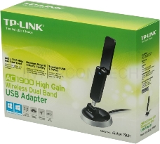 Сетевой адаптер WiFi TP-LINK Archer SOHO T9UH USB 3.0
