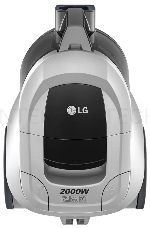 Пылесос LG VC-5420NNTS 2000Вт/380 Вт, контейнер 1,3л., НЕРА 11 фильтр, стальная телескопическая трубка, Кнопка Вкл/Выкл на корпусе, цвет серебро