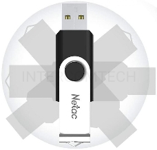 Флеш Диск Netac U505 64Gb <NT03U505N-064G-20BK>, USB2.0