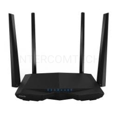 Маршрутизатор Tenda AC6 AC1200 Двухдиапазонный, Wi-Fi маршрутизатор,  4*5 дБи внешние антенны