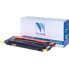 Картридж NV Print совместимый Samsung CLT-Y407S Yellow для CLP-325/CLX-3185 (1000k)