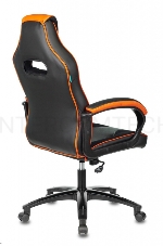 Кресло игровое Бюрократ VIKING 2 AERO ORANGE черный/оранжевый искусст.кожа/ткань