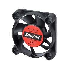 Вентилятор ExeGate EX166186RUS Mirage-S 40x40x10 подшипник скольжения, 5500 RPM, 23dB, 3pin