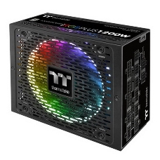 Блок питания Thermaltake ATX 1200W Toughpower iRGB Plus 80+ platinum (24+4+4pin) APFC 140mm fan color LED 12xSATA Cab Manag RTL