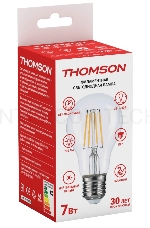 Лампа светодиодная Hiper THOMSON LED FILAMENT A60 9W 855Lm E27 2700K TH-B2061