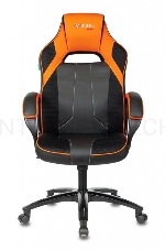 Кресло игровое Бюрократ VIKING 2 AERO ORANGE черный/оранжевый искусст.кожа/ткань