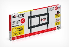 Кронштейн для телевизора Holder LCD-F4610 черный 32-65 макс.60кг настенный фиксированный