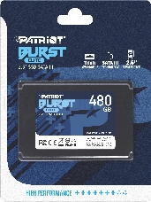 Накопитель SSD Patriot Burst Elite 480GB, SATA 2.5, PBE480GS25SSDR, 450/320, RET