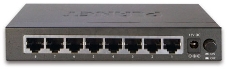 Коммутатор PLANET 8-Port 10/100/1000Mbps Gigabit Ethernet Switch (External Power) - Metal Case