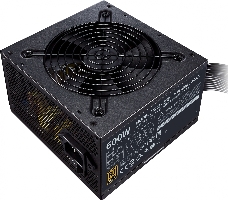 Блок питания Cooler Master MWE Bronze, 600W, ATX, 120mm, 6xSATA, 2xPCI-E(6+2), APFC, 80+ Bronze MPE-6001-ACAAB-EU