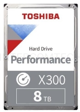 Жесткий диск HDD Toshiba X300 SATA3 8Tb 3.5 7200 256Mb (analog HDWR180UZSVA)