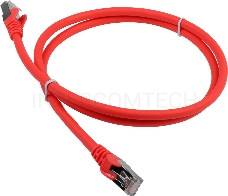 Патч-корд Lanmaster LAN-PC45/S6A-5.0-RD вилка RJ-45-вилка RJ-45 кат.6А 5м красный LSZH