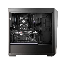 Корпус без блока питания Cooler Master MasterBox 5 Lite RGB, USB 3.0 x 2, 1xFan, 3x120mm ARGB Fan, Black, Splitter cable + Controller, ATX, w/o PSU