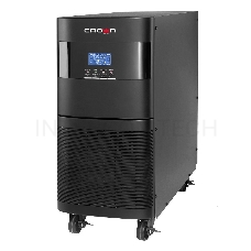 Источник бесперебойного питания CROWN On-Line CMUOA-350-10K 10000VA/9000W, корпус металл, TOWER, АКБ 20*12V/9AH, PF-0.9, AVR 110-300V, порт USB/RS-232, EPO, розетки - клемная колодка (Ph+N+GND), входной кабель 2,5 м, вентилятор охлаждения, автомат, слот д