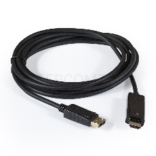 Кабель Exegate EX284917RUS  DisplayPort-HDMI ExeGate EX-CC-DP-HDMI-3.0 (20M/19M, 3м, экран)