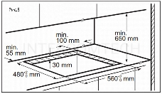 Газовая варочная панель MAUNFELD EGHE.64.6CB/G