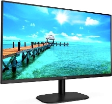 Монитор 23.8 AOC 24B2XD черный IPS LED 16:9 DVI M/M матовая 250cd 178гр/178гр 1920x1080 D-Sub FHD 2.7кг