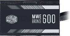 Блок питания Cooler Master MWE Bronze, 600W, ATX, 120mm, 6xSATA, 2xPCI-E(6+2), APFC, 80+ Bronze MPE-6001-ACAAB-EU