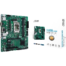 Материнская плата ASUS PRO H610M-C D4-CSM, LGA1700, B610, 2*DDR4, DP, D-Sub, HDMIx1, SATA3 + RAID, Audio, Gb LAN, USB 3.2*6, USB 2.0*6, COM port, mATX; 90MB1A30-M0EAYC