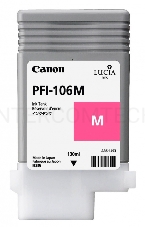 Картридж струйный Canon PFI-106 M пурпурный для iPF6300S/6400/6450 (6623B001)