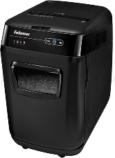 Шредер Fellowes AutoMax 200C (секр.P-4)/фрагменты/200лист./32лтр./пл.карты