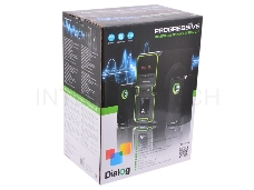 Колонки Dialog Progressive AP-222B BLACK - акустические колонки 2.1, 30W+2*10W RMS, Bluetooth, USB+SD reader