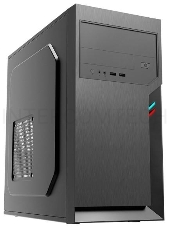 Корпус Foxline FL-702, mATX, 1x5.25EXT, 1x3.5EXT, 2x3.5INT, 2xUSB3.0, HDA, w/o FAN, w/450W ATX PSU, w/1.2m EU pwr cord